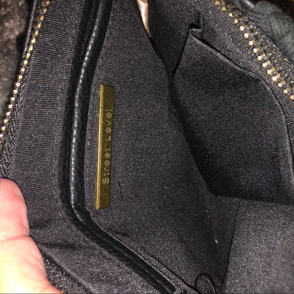 NWT Street Level Black Wristlet Clutch - Picture 6 of 7